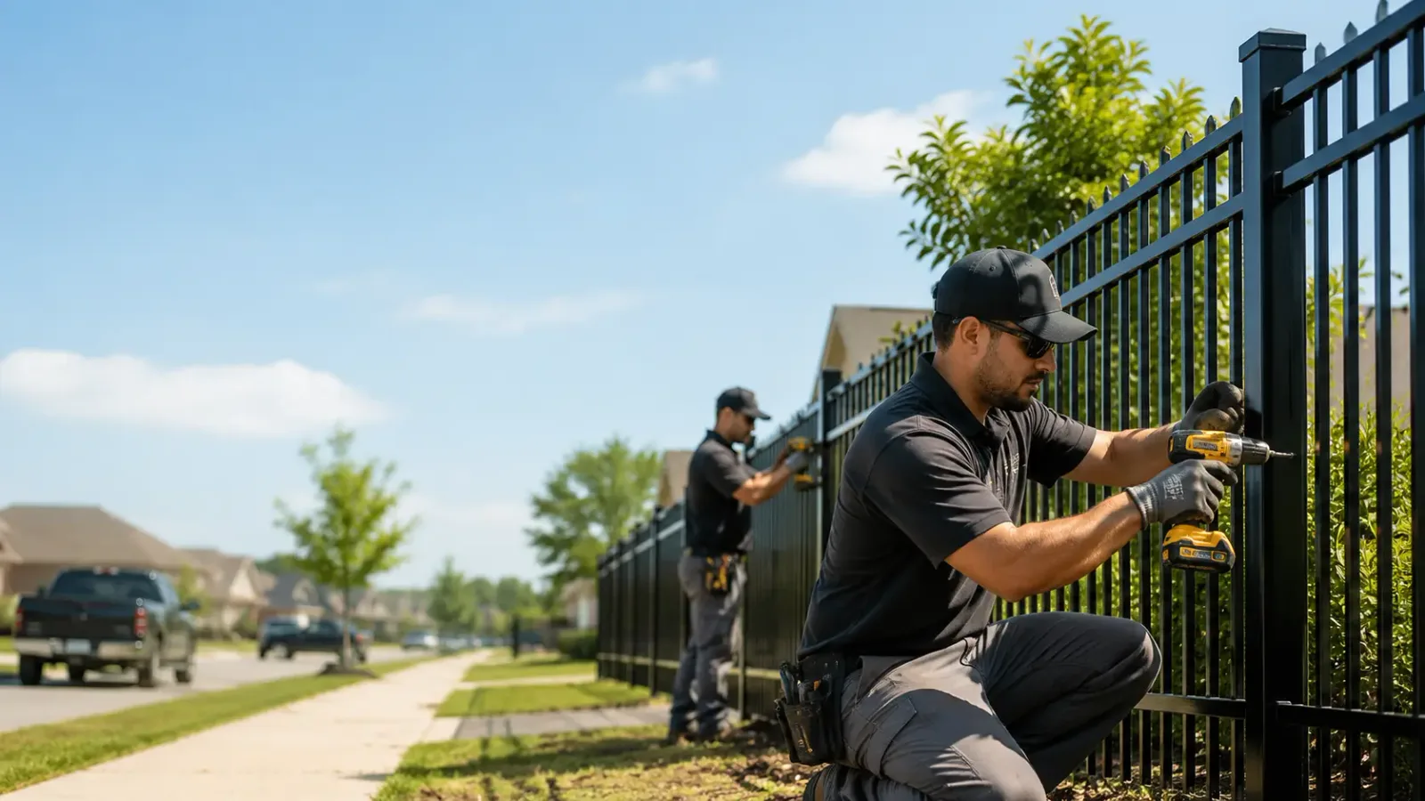 Metal Fence Installation in Iron City, GA